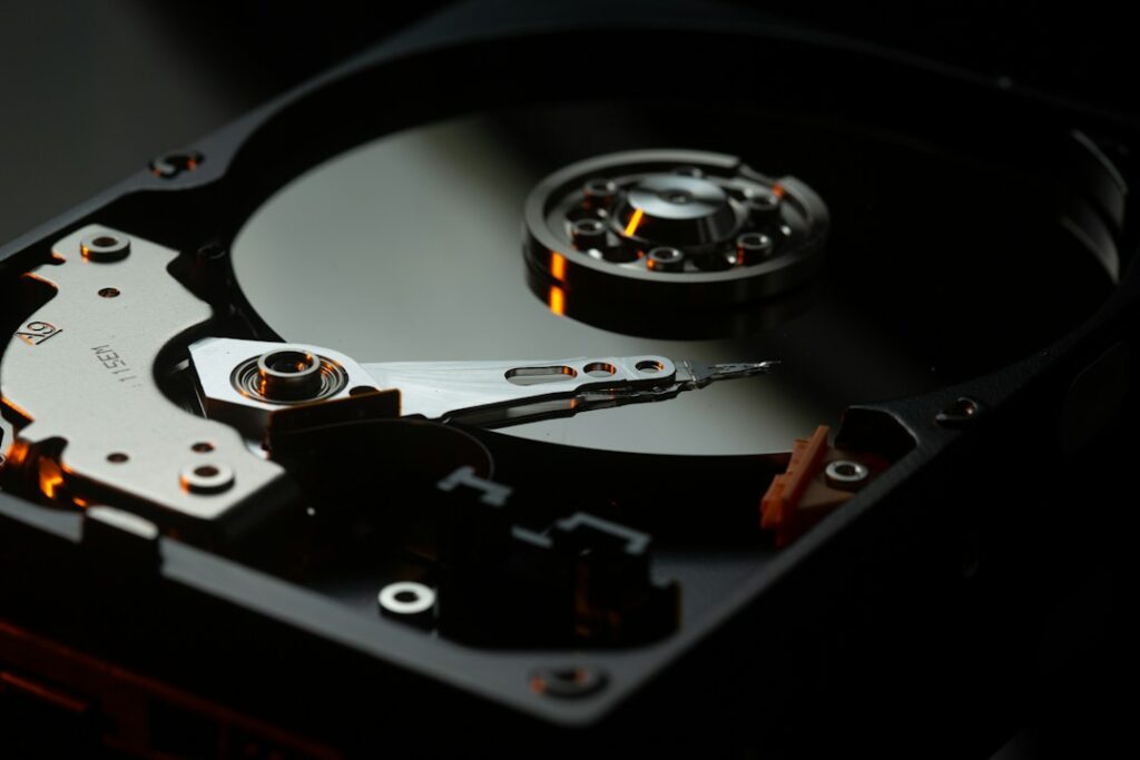Festplatte und Speicherhardware – Symbolfoto
