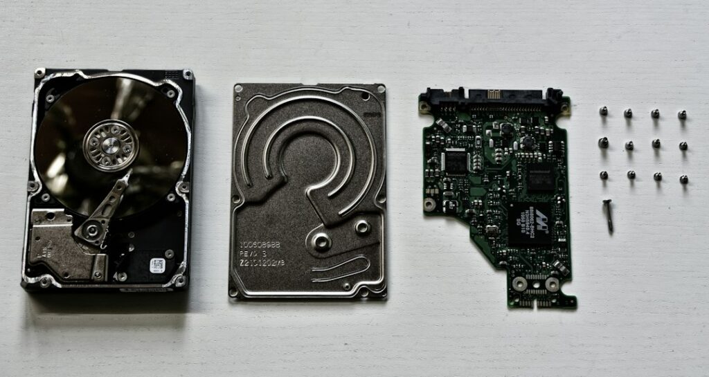 Festplatte und Speicherhardware – Symbolfoto
